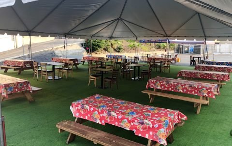 Philippe's Sets Up Al Fresco Dining