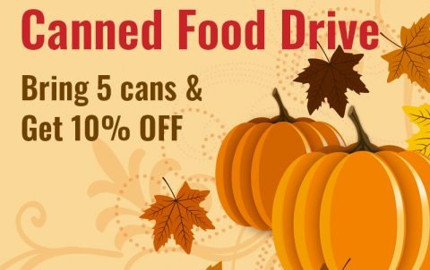 Philippe's Canned Food Drive Underway