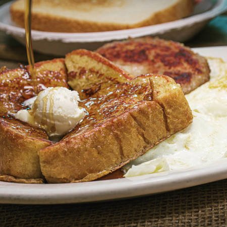 French Toast with Two Eggs - Philippe the Original