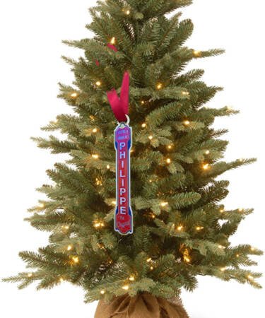 Philippe's Mini Sign Ornament